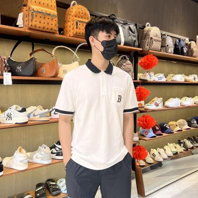 16718 - Áo Thun Polo MLB Ivory SS23