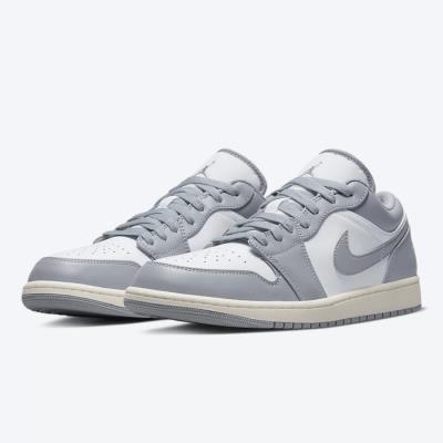 Giày Nike Air Jordan 1 Low "Vintage Grey" [553558 053]