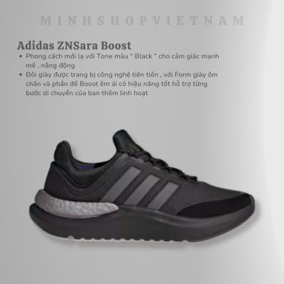 #SALE Giày Adidas ZNSara Boost Lightmotion+ Core Black/Carbon [GZ4923]