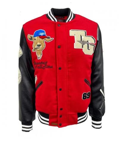 Áo khoác Varsity Top Gun Pilot Type MA-1 GOAT Red