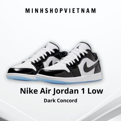 Giày Nike Air Jordan 1 Low  “Dark Concord” GS [DV1333 100]