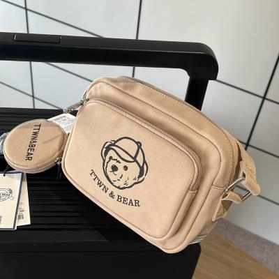 TÚI TTWN BEAR CROSSBODY BEGIE  [TN3748 -10030]