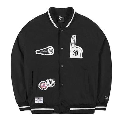 Quần Áo 21135 - Áo Khoác Bomber New Era Yankees ' Black'