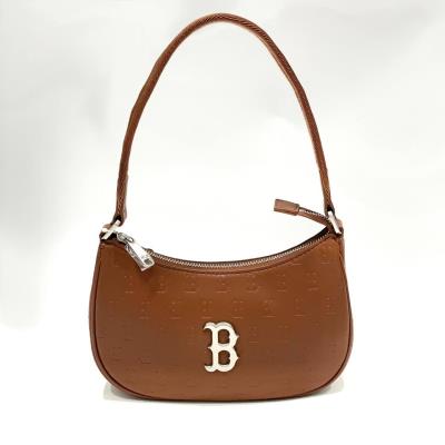 14494 - Túi MLB Classic Monogam Embossed Hobo Bag Boston Red Sox