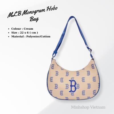 Túi MLB Monogram Hobo Bag Boston [3ABQL023N 43SAL]