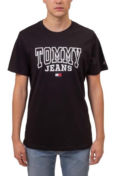 Áo Thun Tommy Hilfiger Tommy Jeans Collegiate Logo Black [DM16831 001]