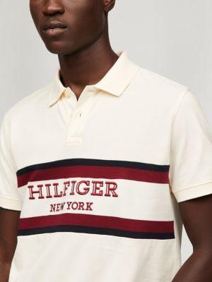 Áo Polo Tommy Hilfiger New York Regular Fit Monotype  ''Cream'' [78JB579 100]