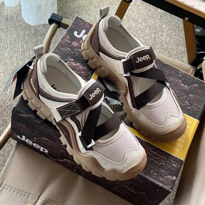 Giày Jeep Mary Jane Velcro ''Choco'' [PD241WAS873]