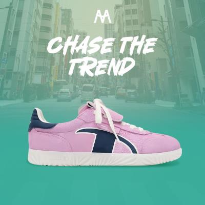 Giày Champion Essentials Champ T-Trainer Retro ''Pink/Navy'' [U4CFCTW14K1]