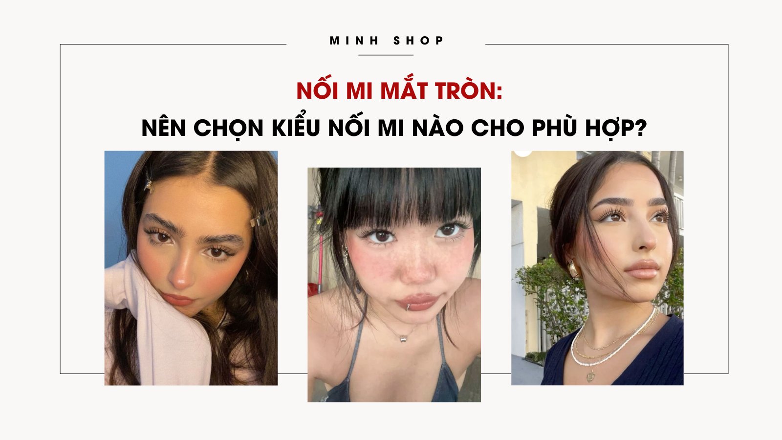 Nối mi mắt tròn: Chọn kiểu nối mi nào phù hợp nhất cho bạn?