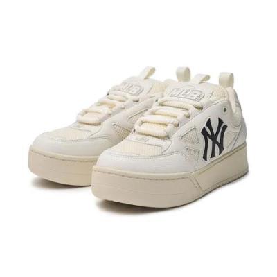 Giày MLB Chunky Liner Wide New York Yankees 'creamy /white ' [3ASXCCW4N 50WHS]