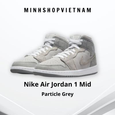 Giày Nike Air Jordan 1 Mid SE Particle Grey  BEST SELLER [DO7139 002] - Image 1