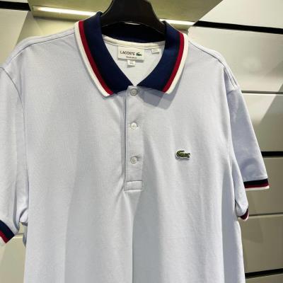 18504 - Áo thun Polo Lacoste Short Sleeve Regular ' blue sky '