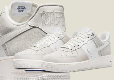 Giày Nike Air Force 1 NAI-KE White Grey [DM8871-111]