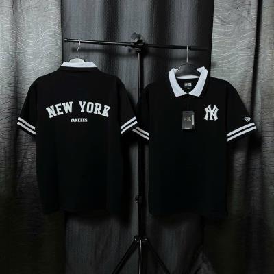 13533345 - ÁO THUN POLO NEW ERA logo NY ' BLACK '