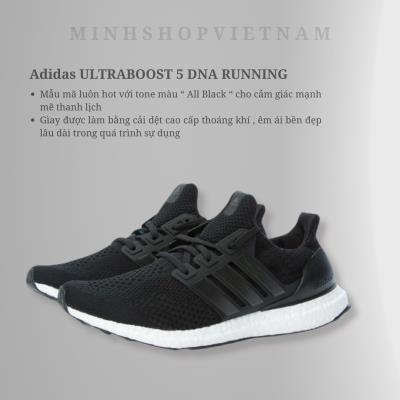 ~Sale Giày Adidas ULTRABOOST 5 DNA RUNNING Black Men  [gv8746]