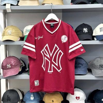 Áo Thun New Era Jersey New York Burgundy 'Red' [13505030]