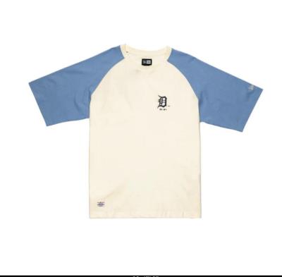 Áo Thun New Era Detroit Tigers Retro Raglan ''Ivory Sleeve'' [14385048]