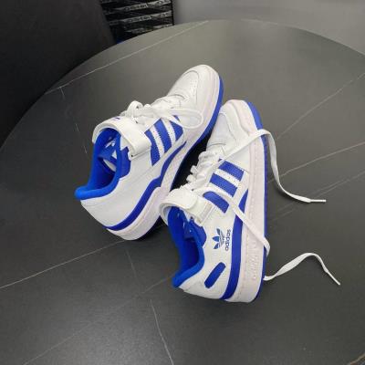 Giày Adidas Forum Low White Royal Blue GS [FY7974]