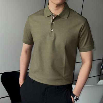 Áo Polo Burberry Eddie EKD ''Olive'' [8092271]