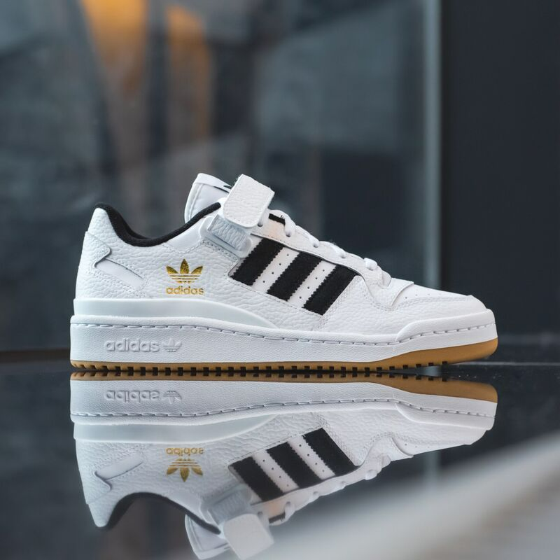 Giày Adidas Forum Low Cloud White/Gum[H01924] | Minhshop.vn