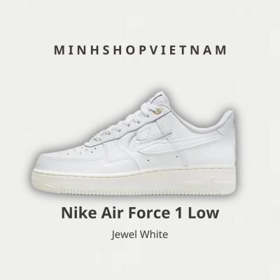 Giày Nike Air Force 1 Low Jewel White [DZ5616 100]