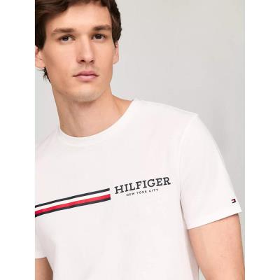 Áo Thun Tommy Hilfiger NEW YORK CITY ' WHITE'  [ 78ja965 100 YCI ]