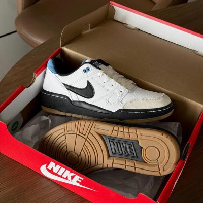 Giày Nike Full Force Low ‘White Black Aegean Storm’ [HJ7262 100]