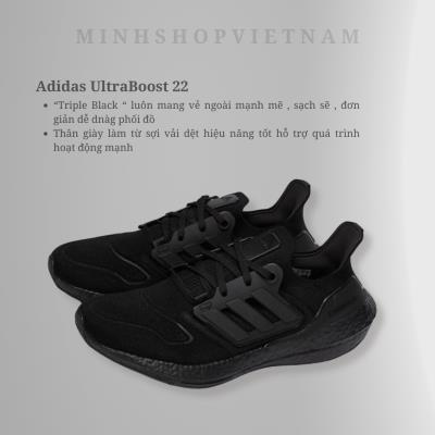 Giày Adidas UltraBoost 22 'Triple Black'  [ GZ0127 ]