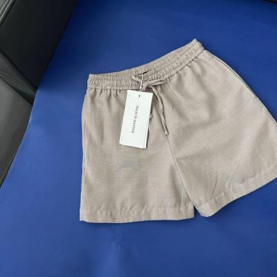 Quần Short Francis Mantini Sleeve Biege Brown