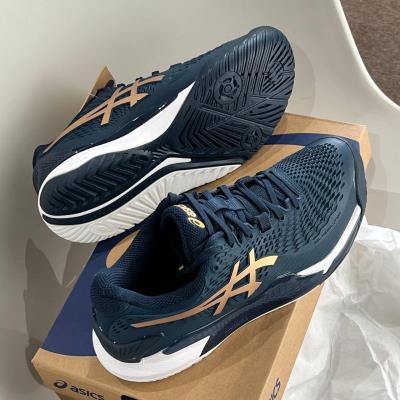 Giày ASICS Gel Resolution 9 'FRENCH BLUE/PURE GOLD' [1041A468 960]