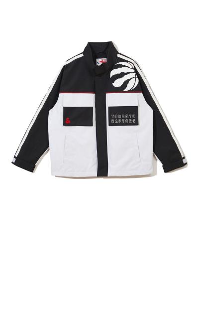 Áo Khoác Jack&Jones NBA Toronto Raptor White Black