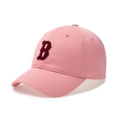 Nón MLBVarsity One Point Buckle Logo Wappen Unstructured Ball Cap Boston Red Sox ''Pink'' [3ACPVF44N 43PKM]