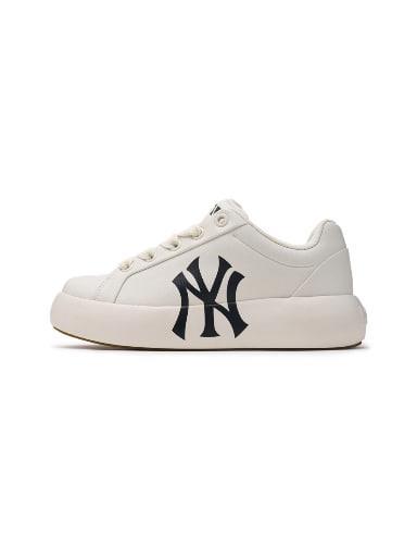 Giày MLB Chunky classic base NEW YORK ' WHITE ' [ 3ASXCCB4N 50IVS ]