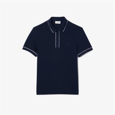 Áo Polo Lacoste Smart Paris Stretch Regular Fit ''Navy Blue'' [PH8184 51 166]