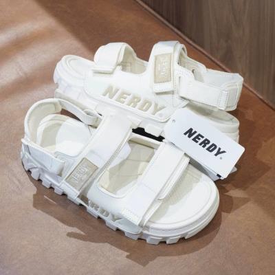 16861 - Giày Sandal Nerdy Double Strap Ivory V2