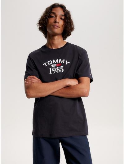 Áo Thun Tommy Hilfiger Tommy Jeans Arched Logo Desert Sky [DM16842 001]