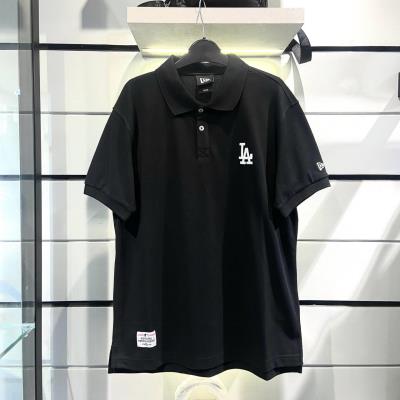 18652 - Áo Thun Polo New Era Logo LA ' BLACK'