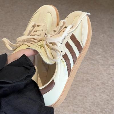 Giày Adidas Samba OG ‘Cream White Preloved Brown’ [ID1447]