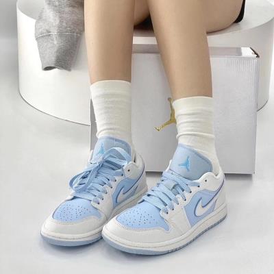 15953 - Giày Nike Air Jordan 1 Low SE Reverse Ice Blue