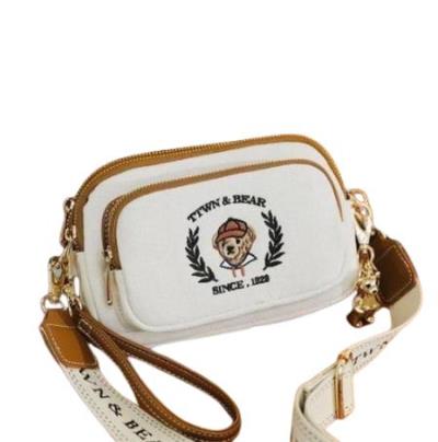 TÚI TTWN BEAR Canvas Bag  ' Broken White ' [ TG9005-20040 ]