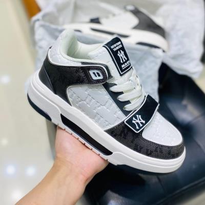 Giày MLB Chunky Liner Mid Classic Monogram NewYork Yankees [3ASXCMM4N 50BKS]
