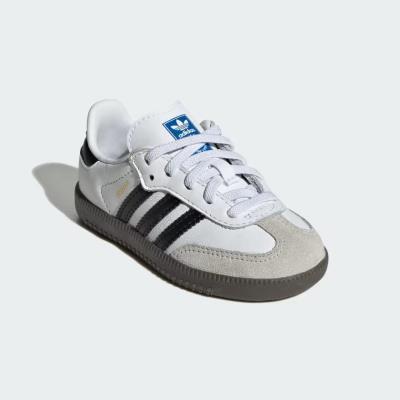 Giày ADIDAS SAMBA OG FOR KID ''White/Black'' [IE3679]