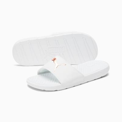 Dép Puma Cool Cat Slip-On Sandals - White [371016 14]