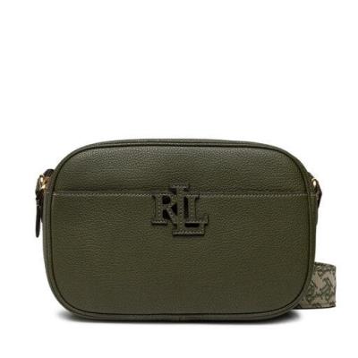 Túi Ralph Lauren Carrie 24 Leather Handtasche ''Olive'' [0200041263]