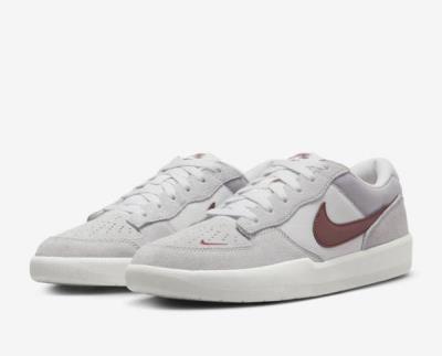 Giày Nike SB Force 58 ‘Light Smoke Burgundy’ [FQ7637 001]