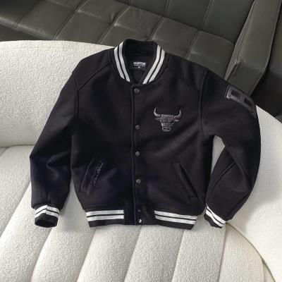 Áo Khoác Varsity Martini x Bulls SS New Black