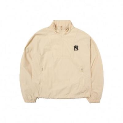 Áo khoác MLB Women's Basic Crop Anorak New York Yankees Beige [3FWJ20014-50BGS]