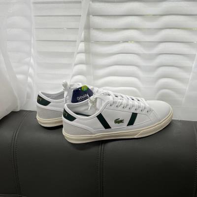 Giày Lacoste  Sideline Pro 222 1 CMA ' white/dark green' [744cma00161r5] ÁP DỤNG CHUYỂN KHOẢN