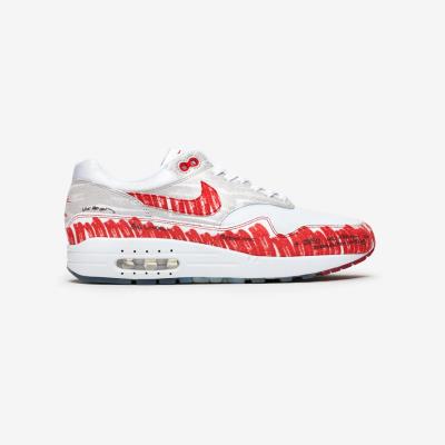 Giày Nike Air Max 1 'Sketch To Shelf  University Red' [CJ4286-101]